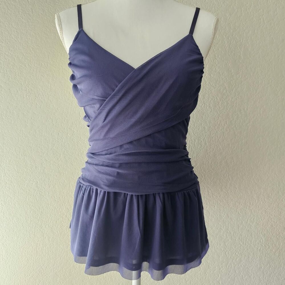 Express Purple Coquette Fairy Tank Top Size M